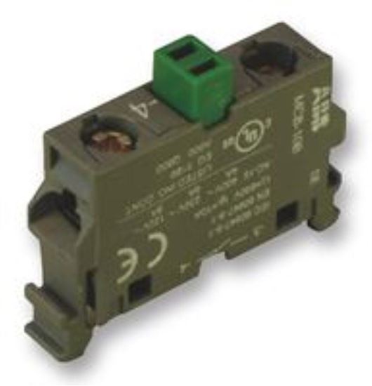 Picture of CONTACT BLOCK 1NO W/O HOLDER for ABB Part# MCB-10
