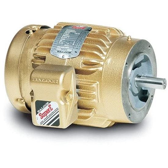 Picture of Mtr 2Hp 1755 Rpm 208-230/460V for Baldor Motor Part# VEM3558