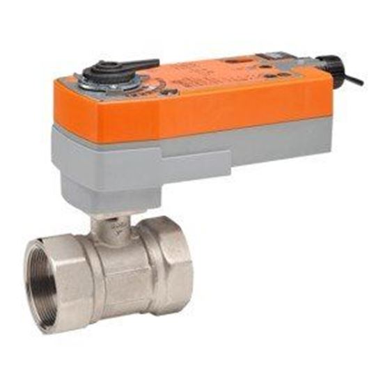 Picture of 2" 2w 29cv 24v 2pos SR AuxSw for Belimo Part# B248+AFRB24-S