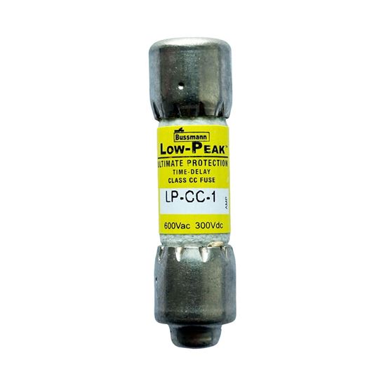 Picture of MIDGET FUSE TIME DELAY 1A for Bussmann Fuse Part# LP-CC-1