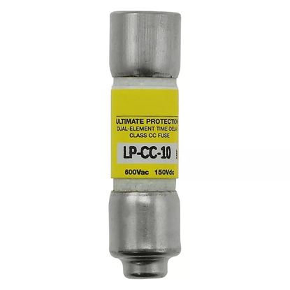 Picture of FUSE CYLINDER 10A 600VAC/150DC for Bussmann Fuse Part# LP-CC-10
