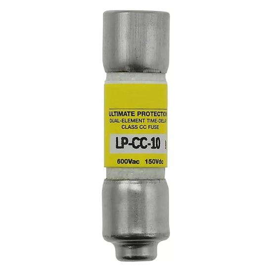 Picture of FUSE CYLINDER 10A 600VAC/150DC for Bussmann Fuse Part# LP-CC-10