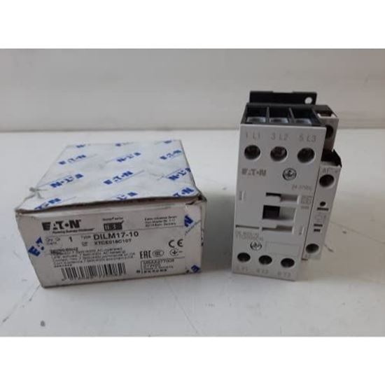 Picture of 24V 18A 3P Contactor; 1N/O Aux for Cutler Hammer-Eaton Part# XTCE018C10T