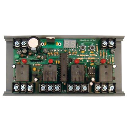 Picture of 24vAC/DC 4SPDT 0-10VDC RlyMod for Functional Devices Part# RIBMN24Q4C-PX