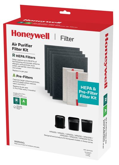 Picture of HEPA FILTER KIT FOR HPA200'S for Honeywell Part# HRF-ARVP200