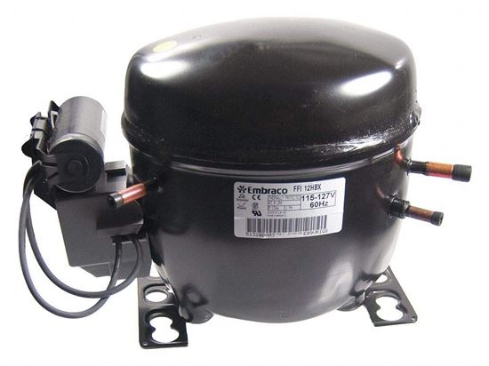 Picture of 115v1ph R134a 1/3hp Compressor for Nidec-Embraco Part# FFI10HBX1
