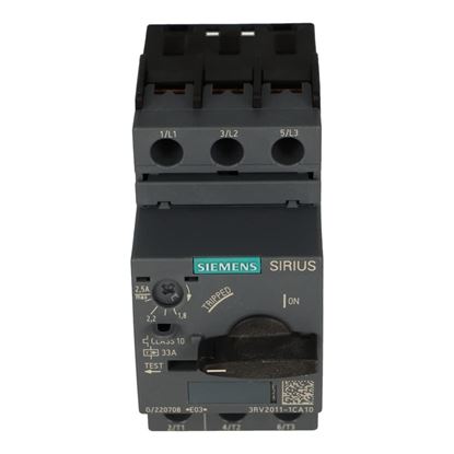 Picture of Switch Motor 3rv2011 1.8-2.5A for Siemens Industrial Controls Part# 3RV2011-1CA10