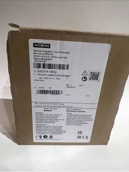 Picture of DIGITAL MONITORING RELAY for Siemens Industrial Controls Part# 3UG5514-1BR20