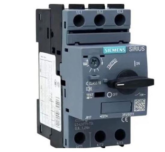 Picture of MotorStarterProtector SzS0 10A for Siemens Industrial Controls Part# 3RV2021-1HA10