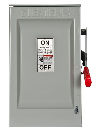 Picture of CirProtHeavyDutySwitch3p60a for Siemens Industrial Controls Part# HF362R