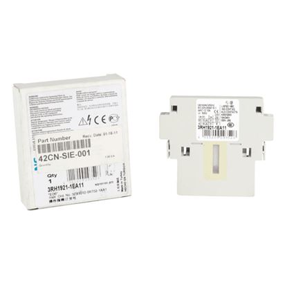 Picture of 2Pole Side AUX CON 1NO/1NC for Siemens Industrial Controls Part# 3RH1921-1EA11