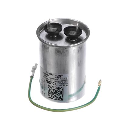 Picture of Lennox Run Capacitor Kit 20 Mfd @ 440Vac Round Part# 53H13