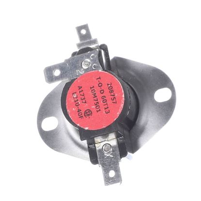 Picture of Lennox 10M7501 Limit Control-label Black W/ Red Part# 10M75