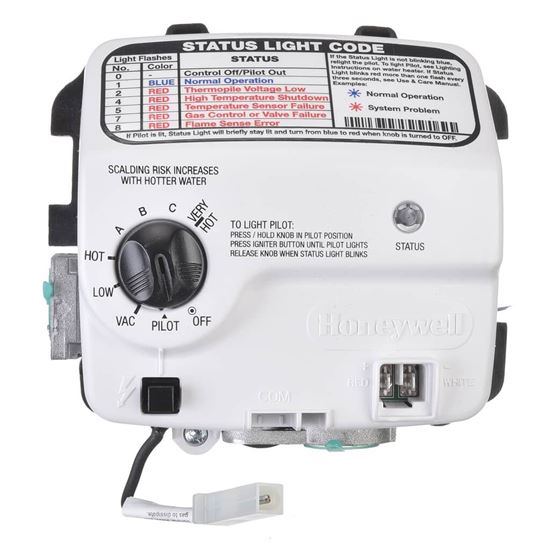 Picture of Rheem Gas Control (Thermostat) - Ng Part# SP20832B