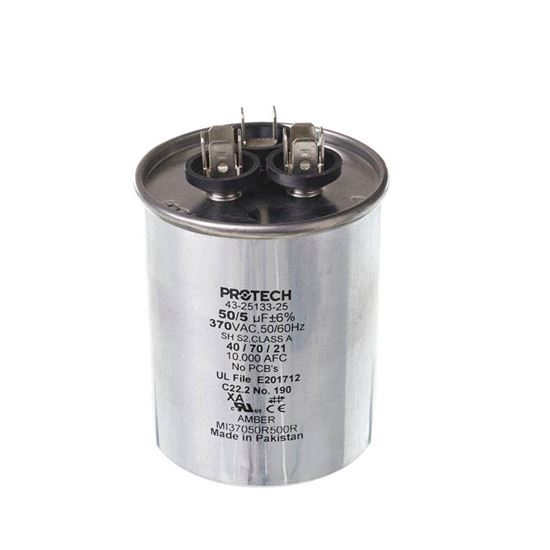 Picture of Rheem Pro 50/5/370 Dual Round Cap Part# 43-25133-25