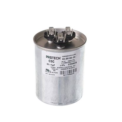 Picture of Rheem Pro 80/5/370 Dual Round Cap Part# 43-25133-33