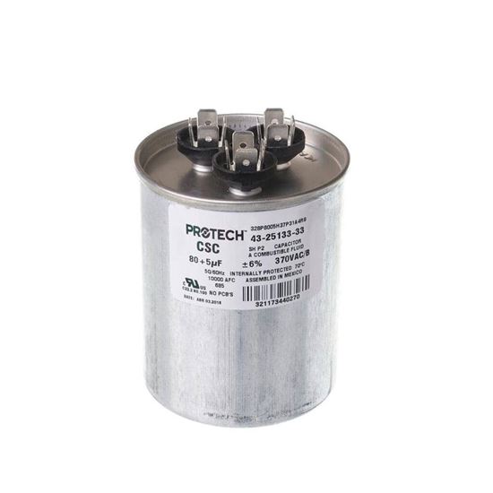 Picture of Rheem Pro 80/5/370 Dual Round Cap Part# 43-25133-33