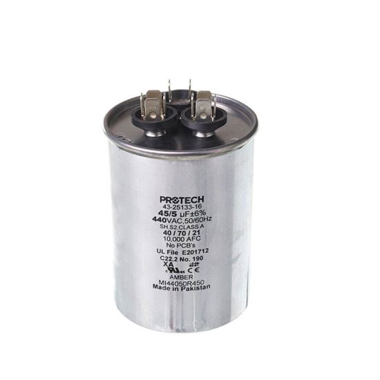Picture of Rheem Pro 45/5/440 Dual Round Cap Part# 43-25133-16