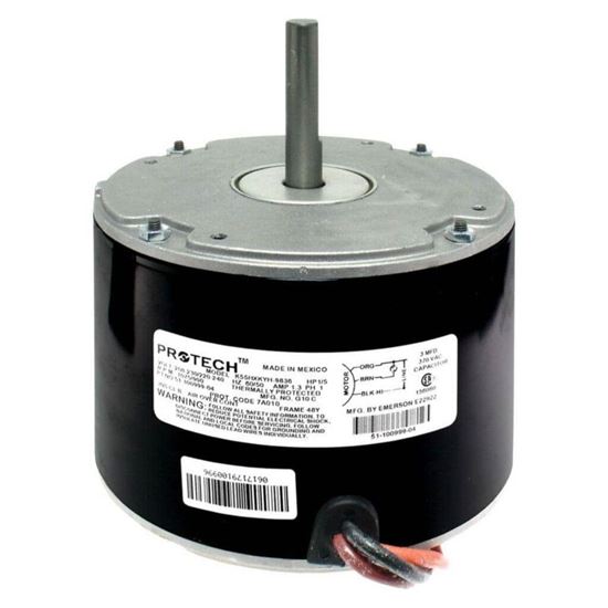 Picture of Rheem Pro 1/5Hp Condenser 1075Rpm Part# 51-100999-04