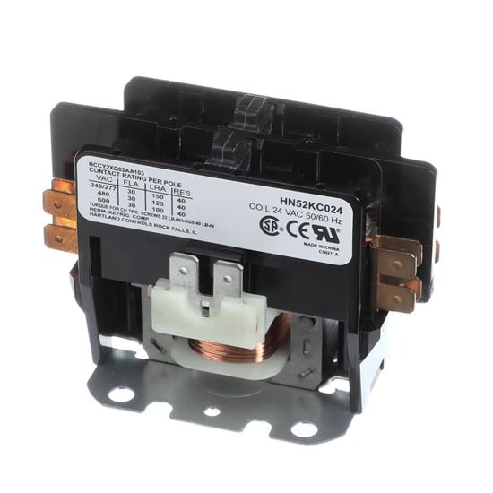 Picture of Carrier Contactor, 24 Volt Coil, 50/60 Part# HN52KC024