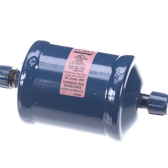 Picture of Carrier Liquid Line Filter Drier Part# KH43LG093