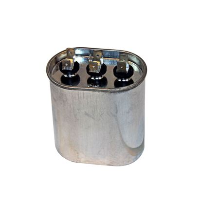 Picture of Carrier Dual Capac 25/5 Mfd 370V Oval Part# P291-2553