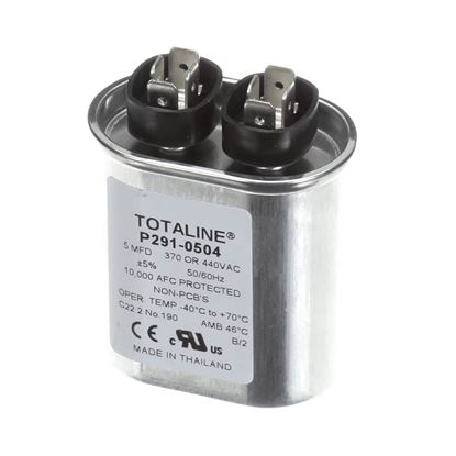 Picture of Carrier Capacitor (5 Uf @370Vac) Part# P291-0504
