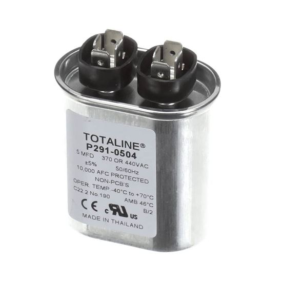 Picture of Carrier Capacitor (5 Uf @370Vac) Part# P291-0504
