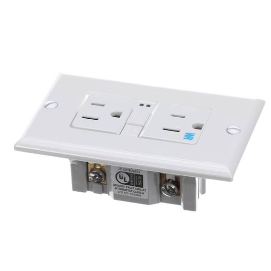 Picture of Lennox 5-15R Commercial Grade Gfci Duplex Receptacle, 15 Part# 79J98