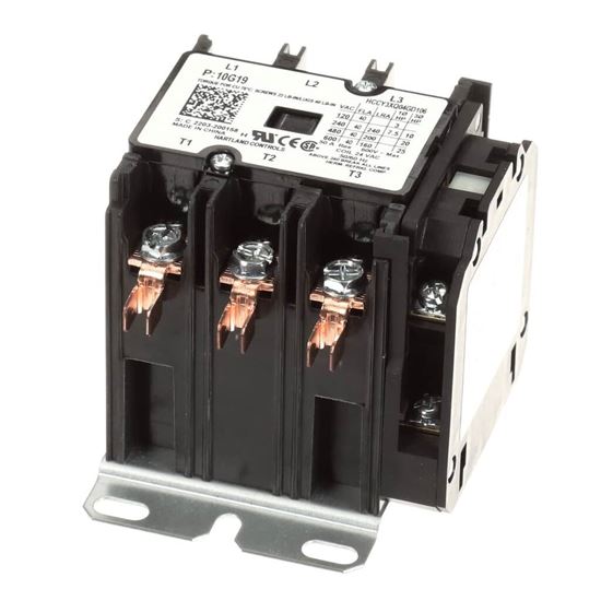 Picture of Lennox Contactor 40A 3P 24V Coil W/ax Part# 10G19