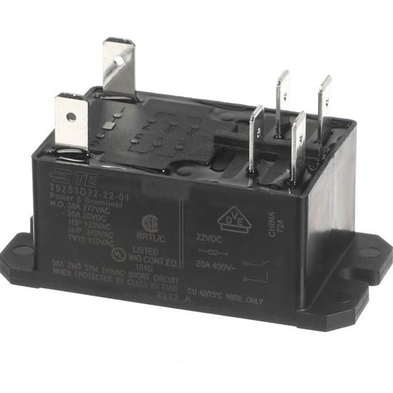 Picture of Lennox Electric Heat Relay Part# 49W91