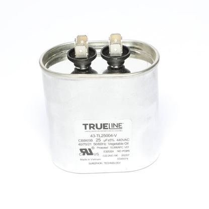Picture of Rheem Capacitor - 25/440 Single Oval Part# 43-TL25004-V