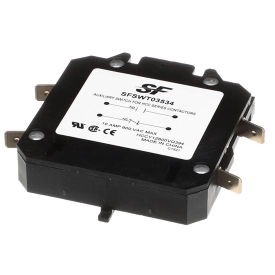 Picture of Trane Switch; Aux, 1No/1nc, For 20A-60a Part# SFSWT03534