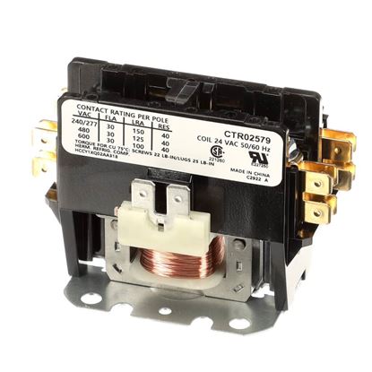 Picture of Trane Contactor; 1P 30A 24Vac / Screws Part# CTR02579