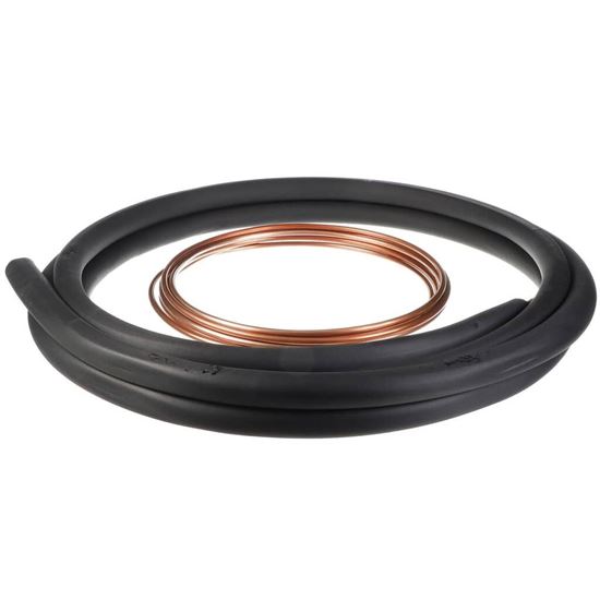 Picture of Trane Line Set; 3/8 X 3/4 X 3/8 X 25Ft Standard, No Bend Part# KIT09475