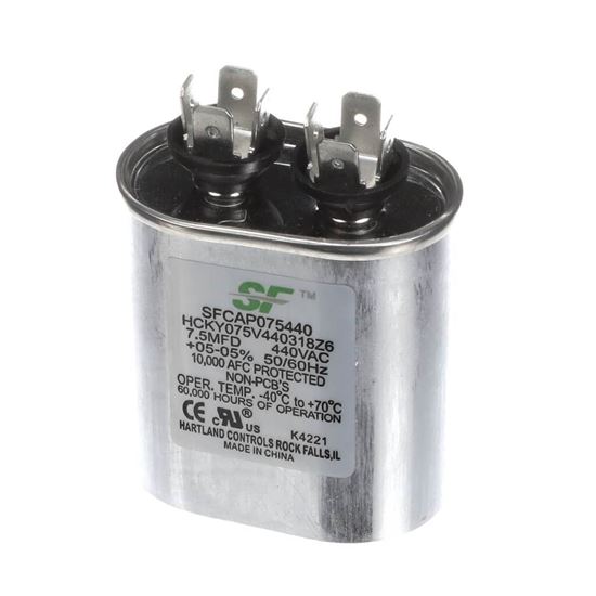 Picture of Trane Capacitor, 7.5Mfd 370/440V Part# SFCAP075440