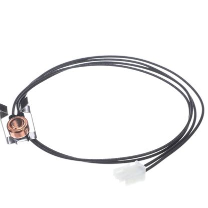 Picture of Trane Thermostat, 0.875-Inch Clip-on, Black Leads, 230 Deg O Part# THT03218