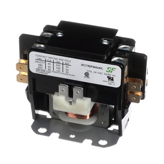 Picture of Trane Contactor; 2P 40A 24Vac / Lugs Part# SFCTR2P40A24VL