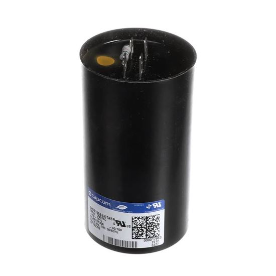 Picture of Trane Capacitor; Start, 196 Mfd, 330V, Round, W/ Resisto Part# CPT02328
