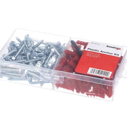 Picture of Trane Kit; Plastic Anchor, Anchor Size 1/4 X 1, Screw Si Part# KIT07846