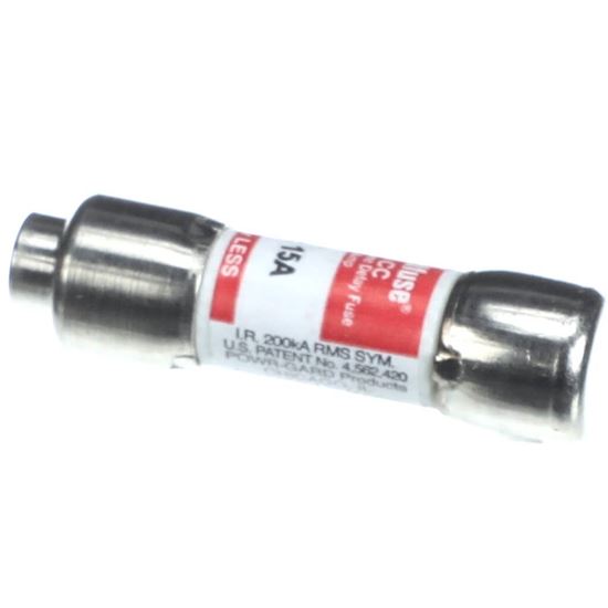Picture of Trane Fuse; 15A, 600V, Class Cc, 0.41 Diameter X 1.50 Lo Part# FUS01284
