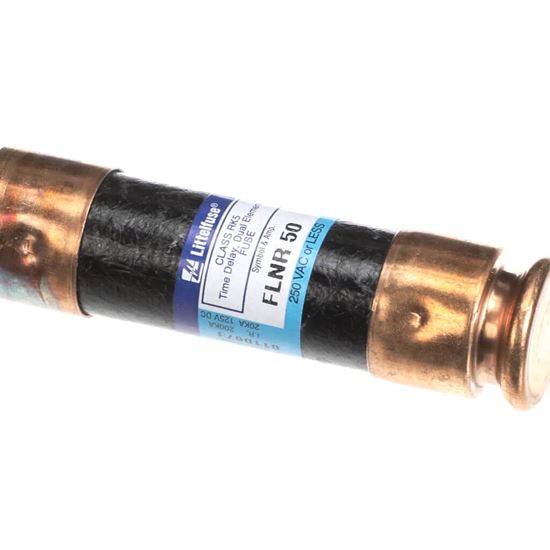 Picture of Trane Fuse; 50A, Time Delay, Dual Element, 250 Vac Part# FUS01888