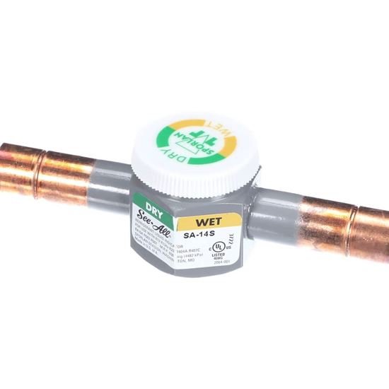 Picture of Trane Glass; See-all Moisture Liquid Indicator, 1/2 Odf, Part# GLS00853