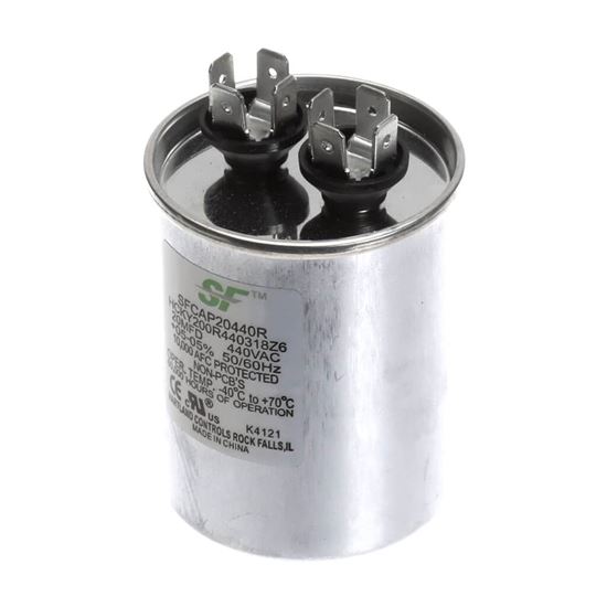 Picture of Trane Capacitor; 20Mfd 370/440V Round Run Capacitor Part# SFCAP20440R