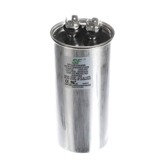 Picture of Trane Capacitor; 70Mfd 370/440V Round Run Capacitor Part# SFCAP70440R