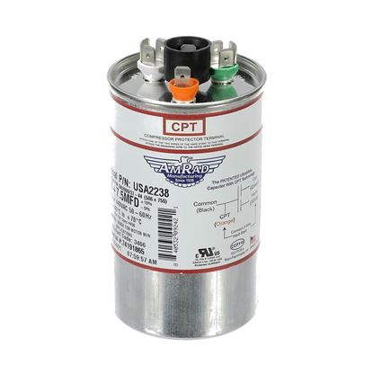 Picture of Trane Capacitor; 50/7.5Mfd 370/440V Rd Usa Made Part# USA2238