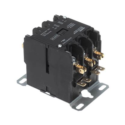 Picture of Trane Contactor; General Purpose, 3 Pole, 25A, 24V Coil Part# CTR01794