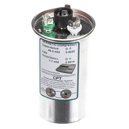 Picture of Trane Capacitor; 45/7.5Mfd 370/440V Rd Usa Made Part# USA2233