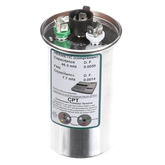 Picture of Trane Capacitor; 45/7.5Mfd 370/440V Rd Usa Made Part# USA2233