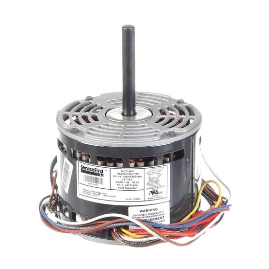 Picture of Trane Motor; 1/3 Hp, 277V, 48 Frame, Part# MOT18971